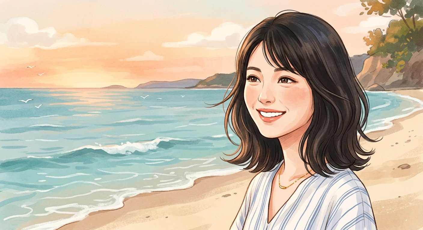 浜辺美波 イラスト