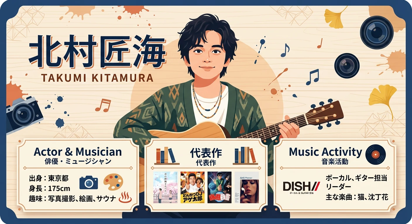 北村匠海 イラスト
