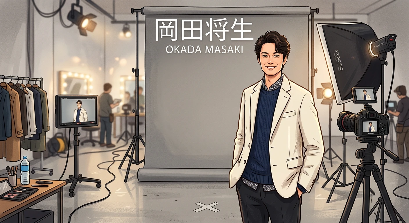岡田将生 イラスト