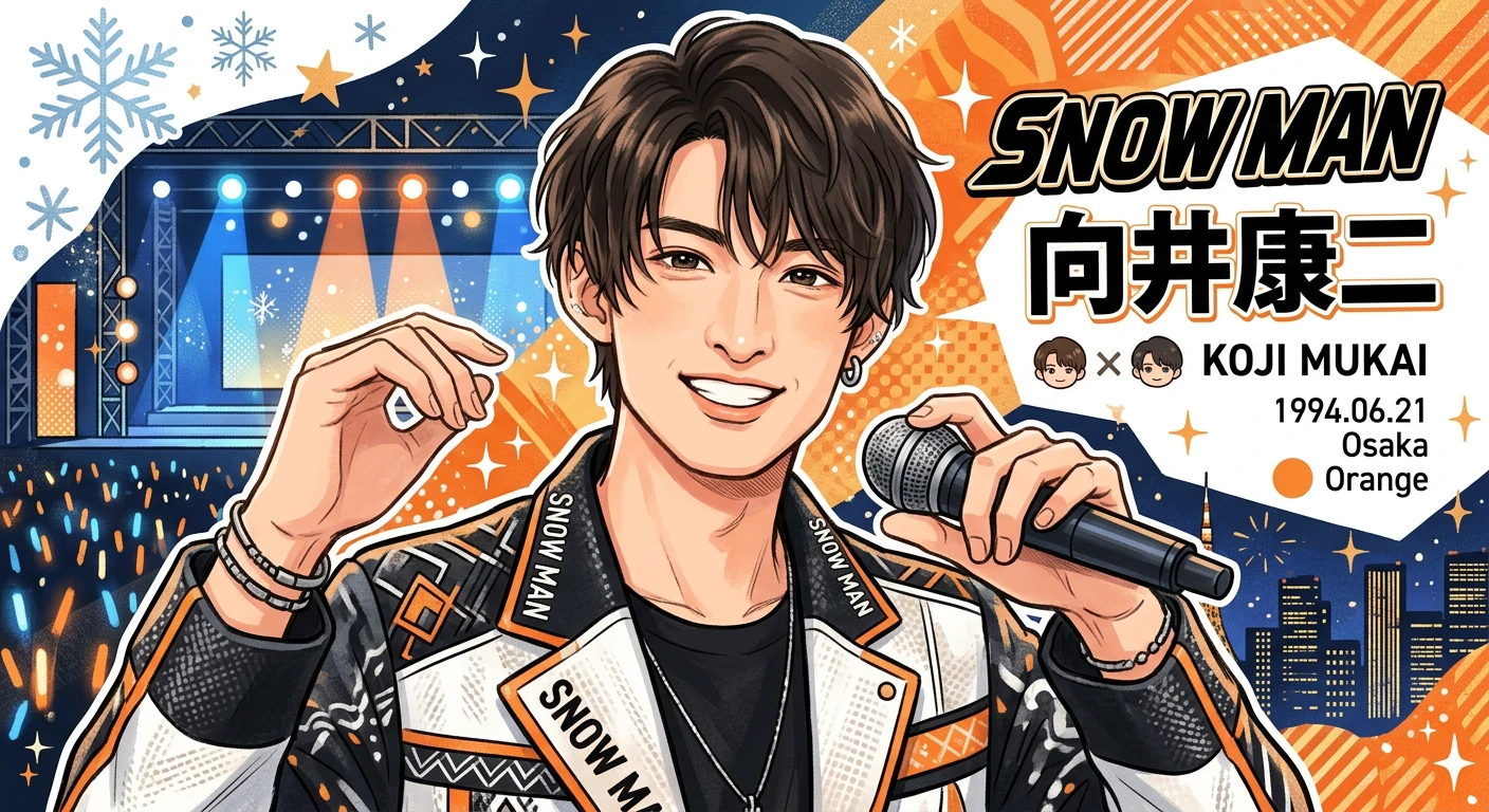 向井康二 イラスト
