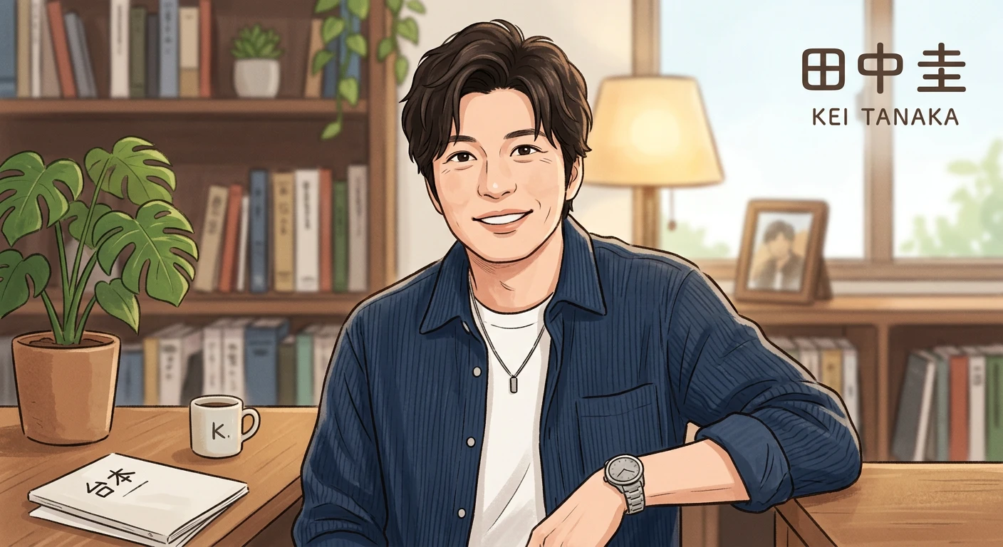 田中圭 イラスト